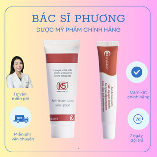 Kem giảm Tàn Nhang K5 Lipogel 40ml- Cryolaser 20ml
