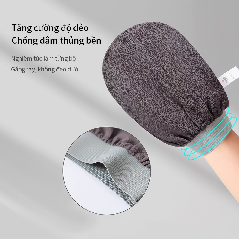 Găng Tay Tẩy Tế Bào Chết Cao Cấp - GLAGLOW