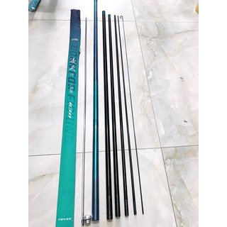 Cần câu tay hãng TRY & V cần dài 9m nhấc tĩnh 8kg tải cá 1 đến 25kg thoải mãi tặng 1 ngọn phụ