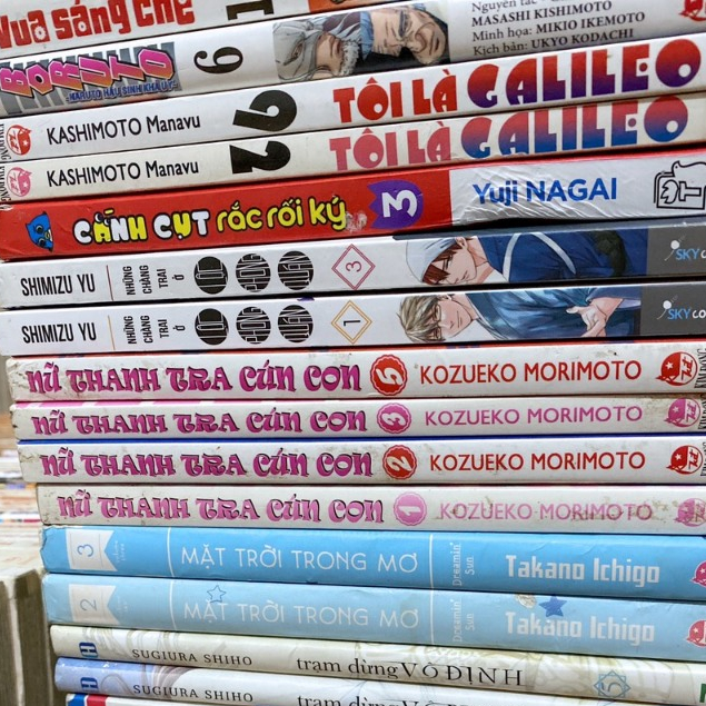 Vở truyên.tranh cũ: Mặt trời trong mơ, Nữ Thanh tra cún con