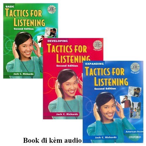 TACTIC FOR LISTENING FULL BỘ & AUDIO