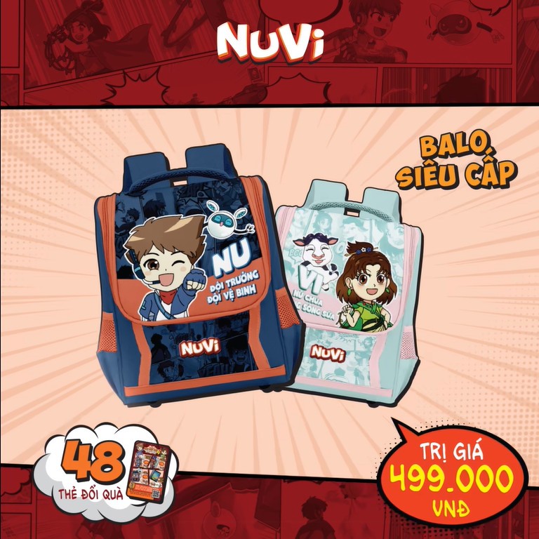 Balo Nuvi nam nữ