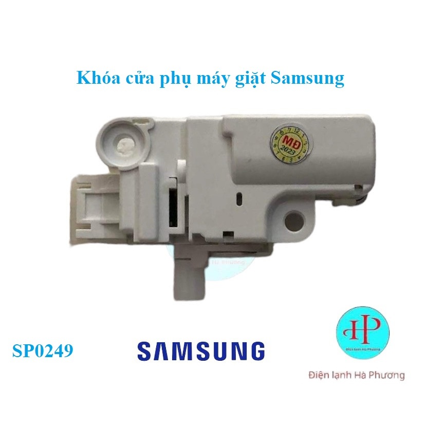 Công tắc khóa cửa phụ máy giặt Samsung - Mới hãng - F45