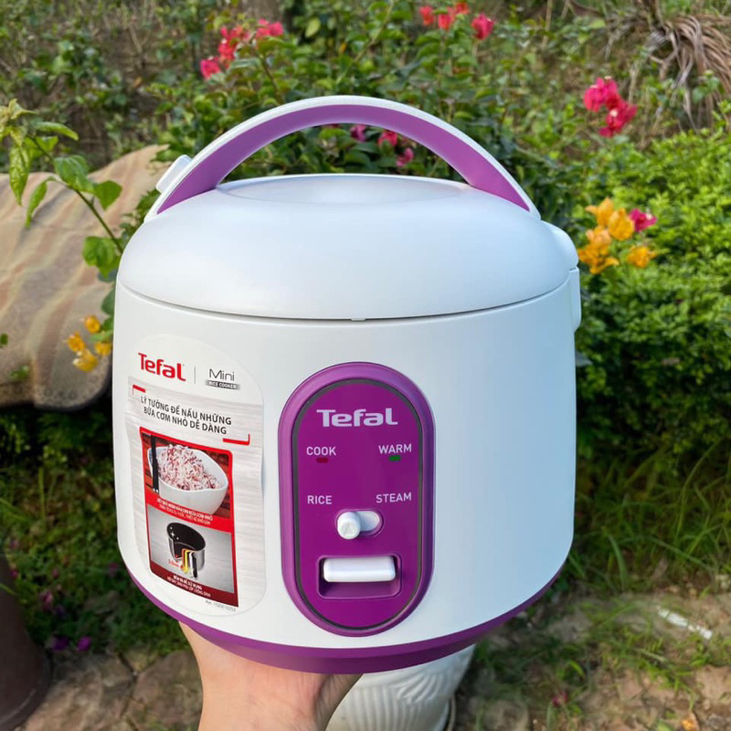 Nồi cơm điện mini Tefal RK224168, nồi cơm tefal mini, dung tích 0,7L, bảo hành 12 tháng
