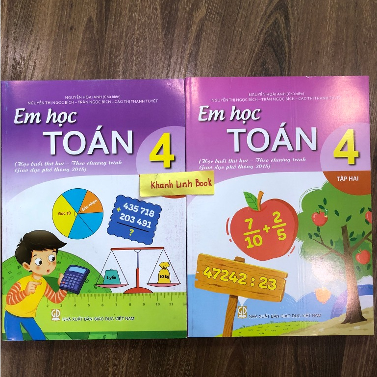 Sách - Em học toán 4 - tập 2