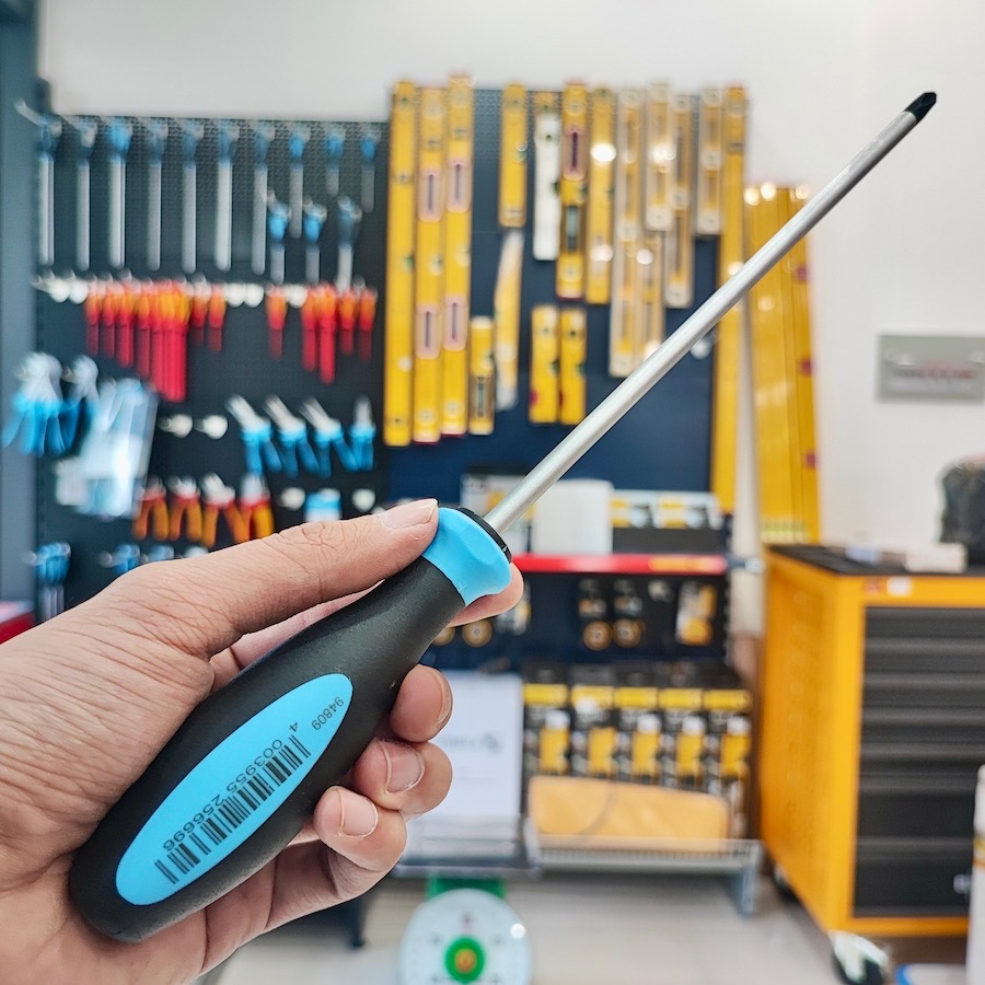 Tua vít bake lưỡi dài, cán nhựa PH2 chuẩn ISO 8764 Pro WITTE 94809