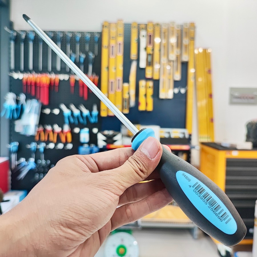 Tua vít bake lưỡi dài, cán nhựa PH2 chuẩn ISO 8764 Pro WITTE 94809
