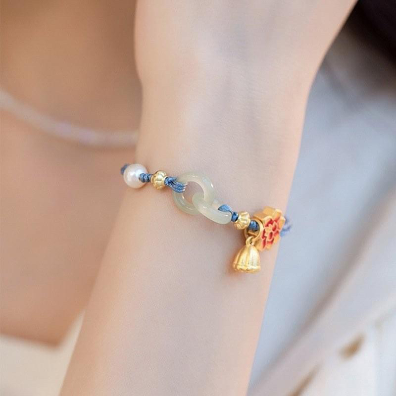 Vòng Tay LIÊN HOA HETIAN - mang lại bình an, hóa giải điềm xấu