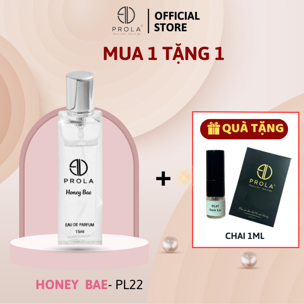 Nước Hoa Nữ PROLA Honey Bae Ngọt ngào, quyến rũ- 15ml dạng xịt