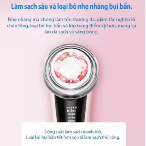 Máy Massage, đẩy tinh chất LUXE làm sạch sâu, dưỡng da