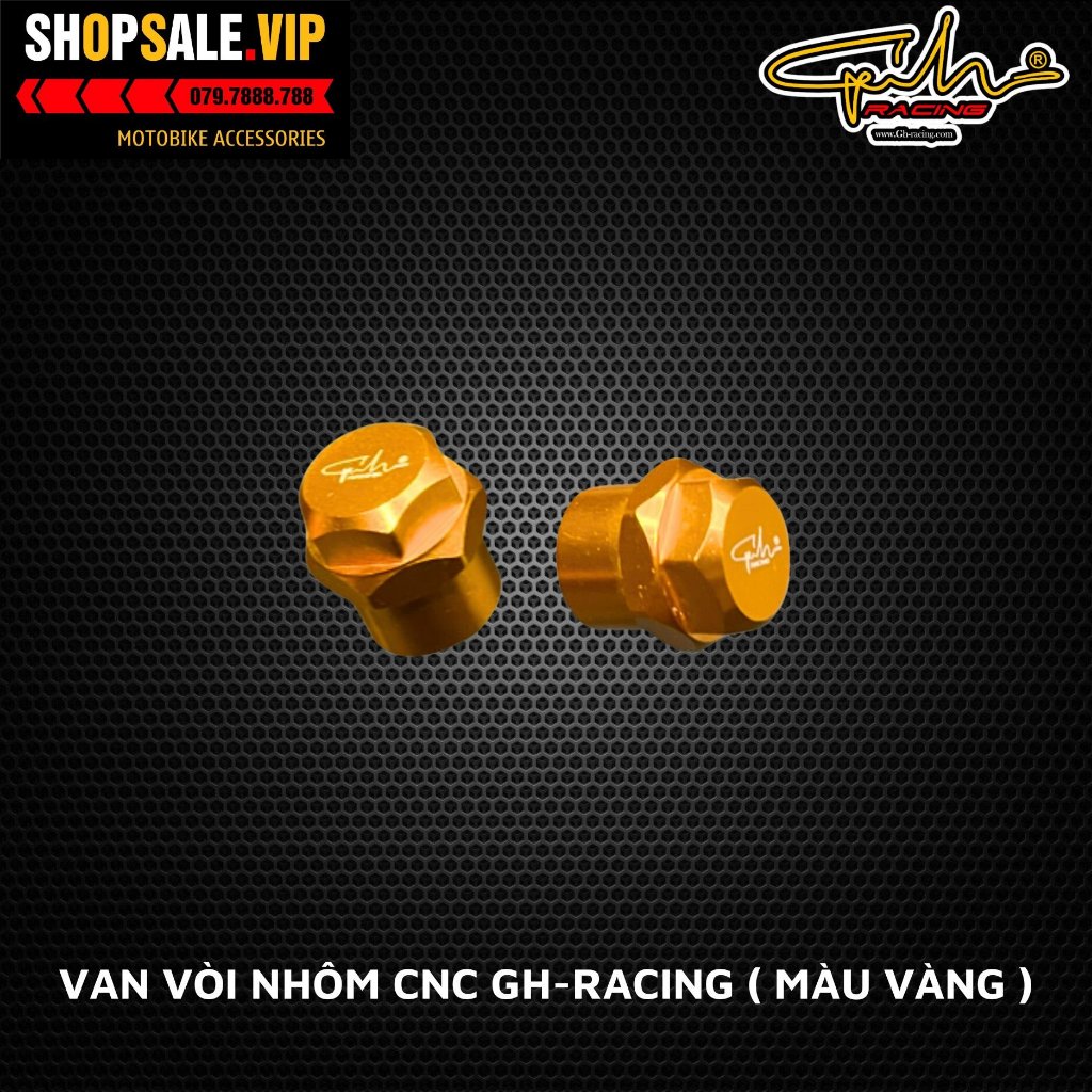 Nắp van vòi CNC nhôm Gh-racing