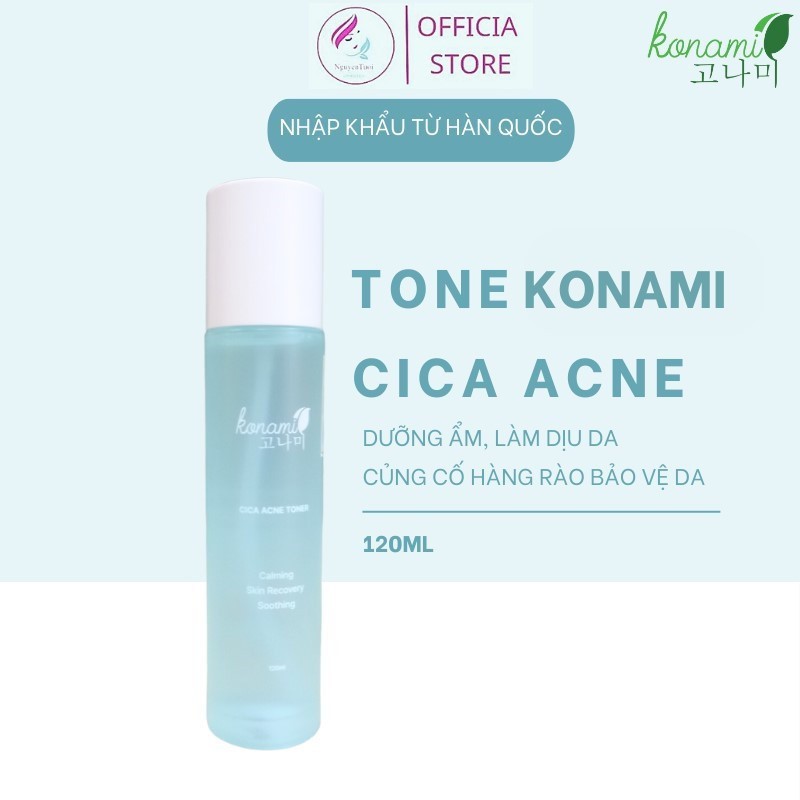 Combo sản phẩm chăm sóc da Serum , nước hoa hồng , kem dưỡng da Konami cica hàn quốc