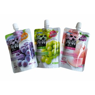 Thạch trái cây Orihiro Nhật Bản dạng túi đứng 130g