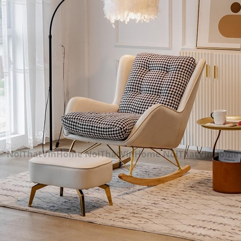 Ghế Sofa Thư Giãn Bập Bênh, Ghế Thư Giãn, Ghế Lười Đọc Sách Hàng Nhập Khẩu - Nội Thất Vin Home