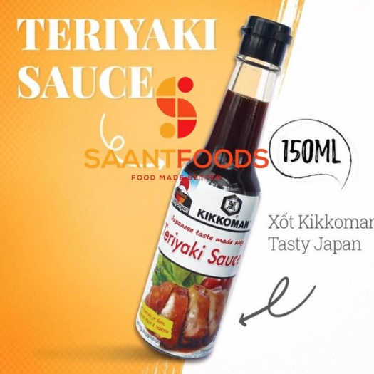 Sốt tẩm ướp teriyaki Kikkoman 150 ml