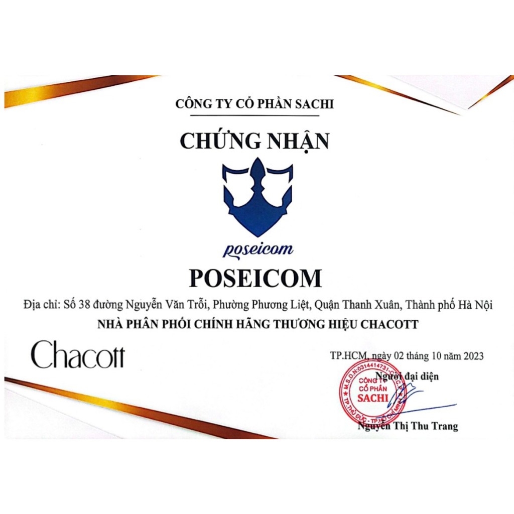 Nước tẩy trang Chacott for Professional Nhật Bản 500ml
