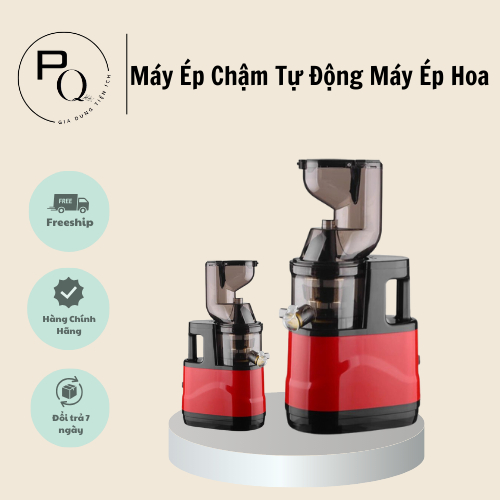 Máy Ép Chậm GVQ, Ép Nguyên Quả, Trái Cây Rau Củ Quả Hàng Nội Địa Tiện Lợi (GVQ Store)