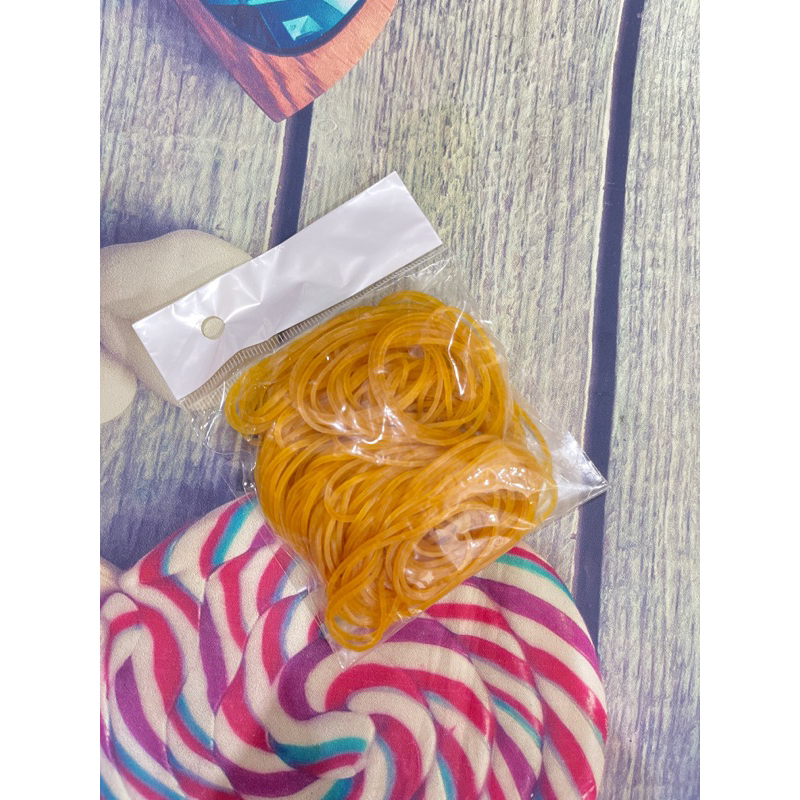 Dây thun vàng vòng to nhỏ 50g 😘 🍔 Làm từ cao su thiên nhiên