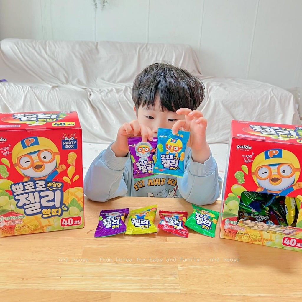 KẸO DẺO TRÁI CÂY PORORO HÀN QUỐC