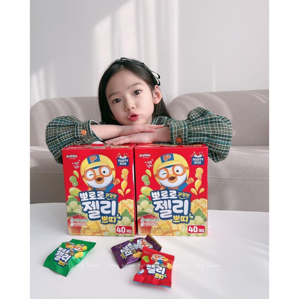 KẸO DẺO TRÁI CÂY PORORO HÀN QUỐC