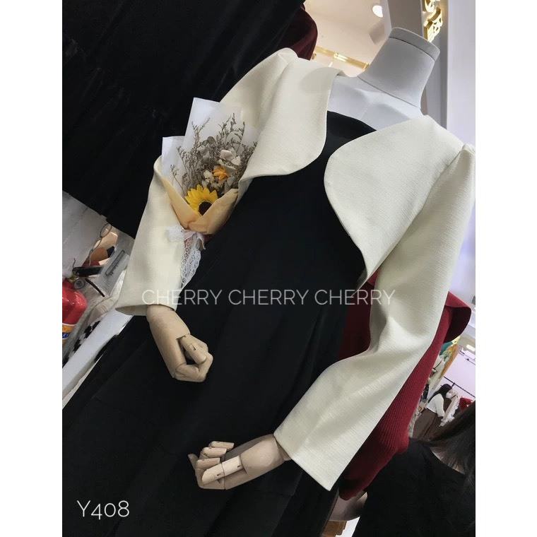 Sét váy 2 dây vest ngắn Y193