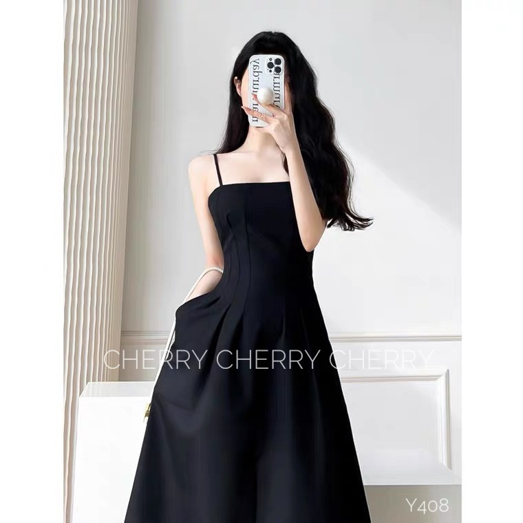 Sét váy 2 dây vest ngắn Y193