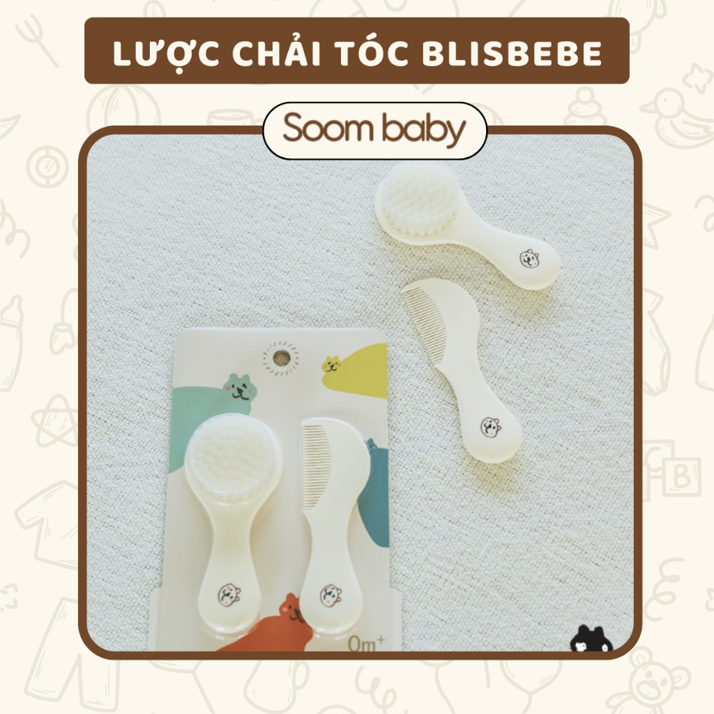 Lược chải tóc cho bé Blissbebe Hàn Quốc