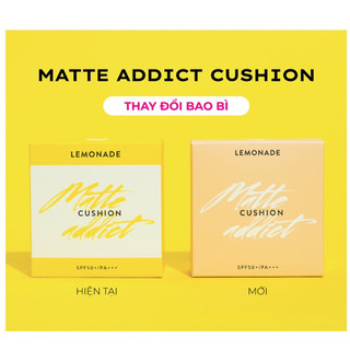 Phấn Nước Cushion Lemonade Matte Addict/Super Matte