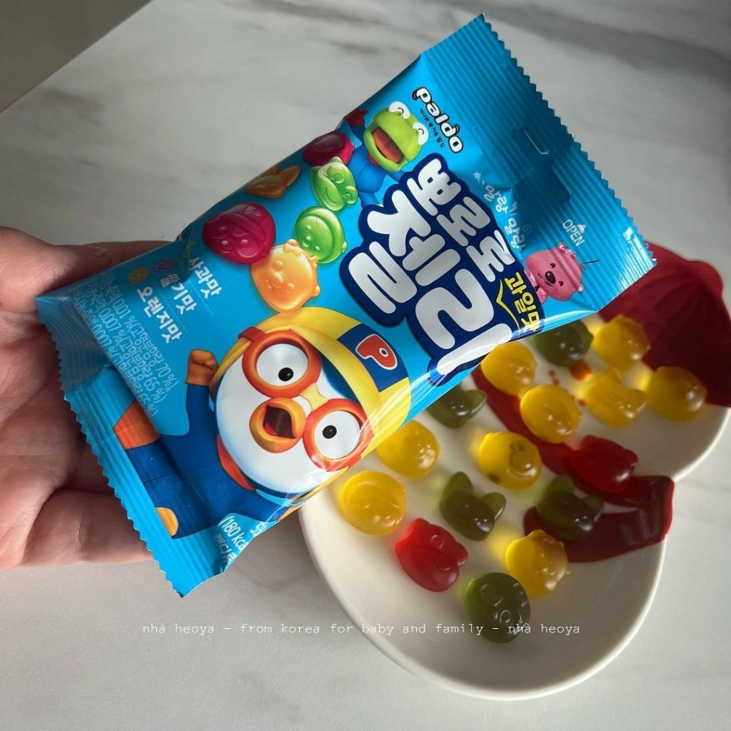 KẸO DẺO TRÁI CÂY PORORO HÀN QUỐC