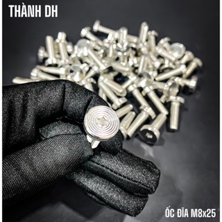 Ốc đĩa 8x25 inox 304 mẫu thái salaya