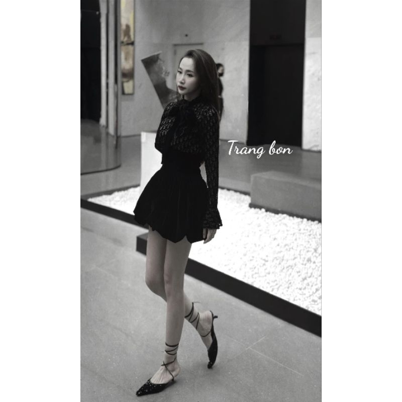 Set áo + chân váy 💯HÀNG THIẾT KẾ TẾT 2024 💖