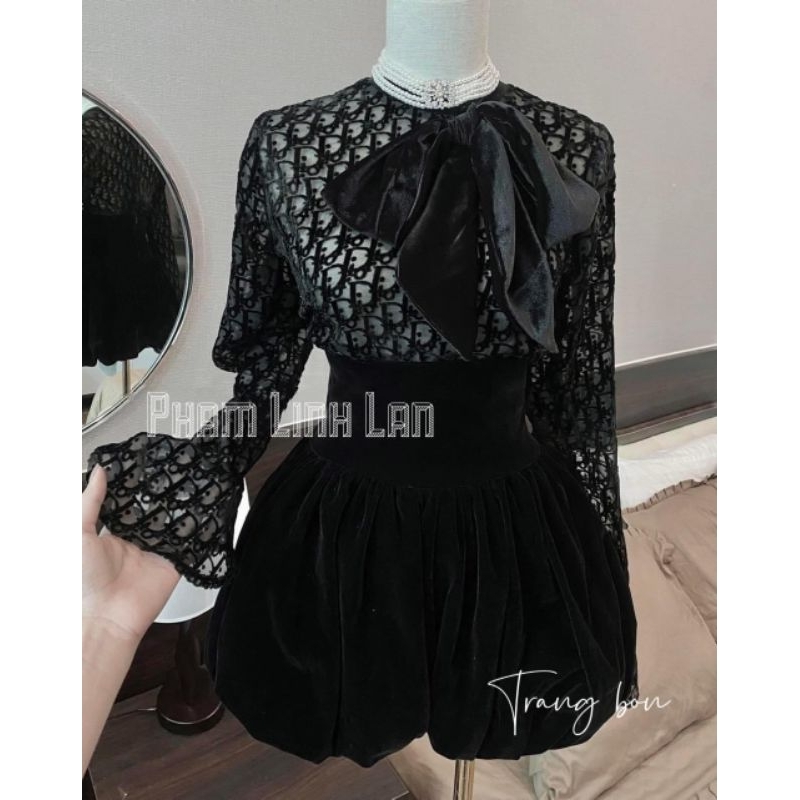 Set áo + chân váy 💯HÀNG THIẾT KẾ TẾT 2024 💖