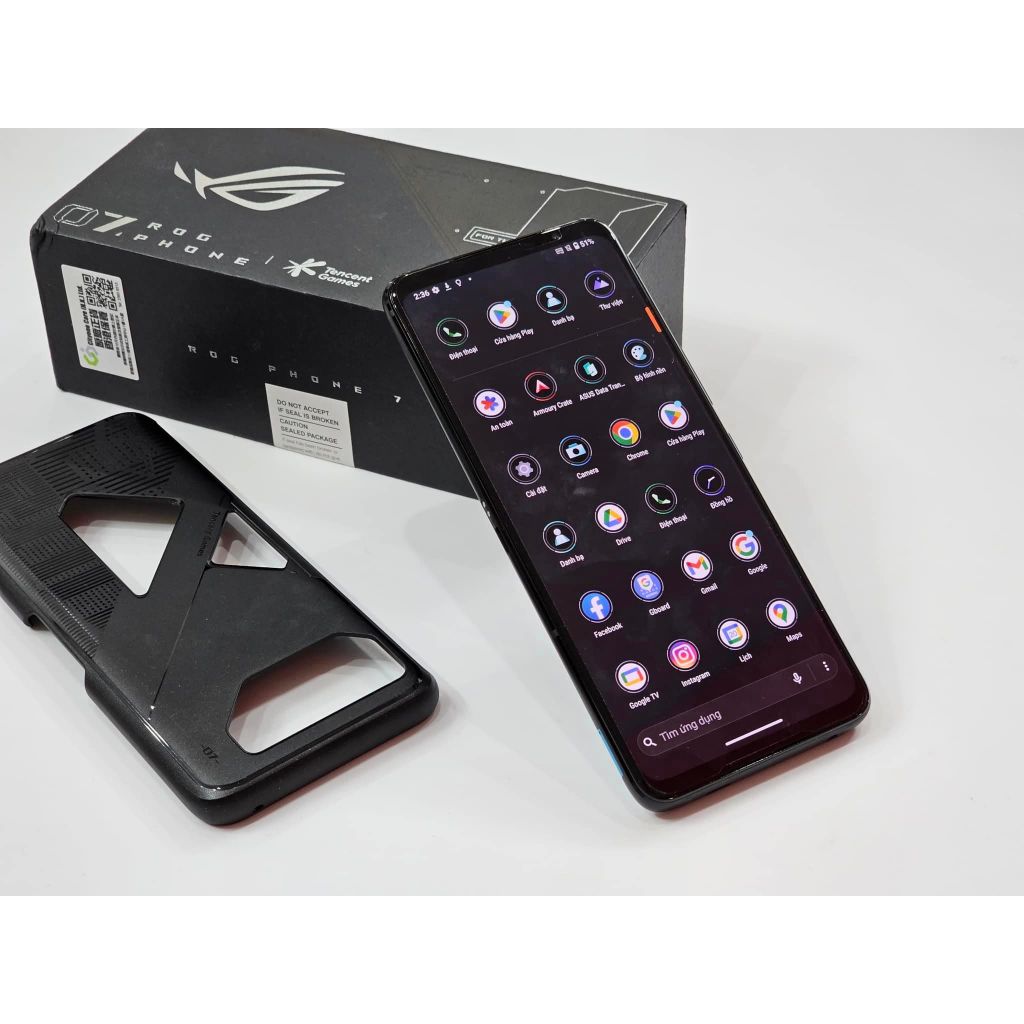 Điện thoại Asus ROG Phone 7  Pin 6.000 mAh, Snapdragon 8+ Gen 2