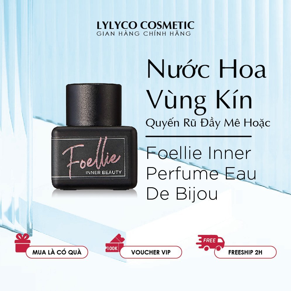 Nước Hoa Vùng Kín FOELLIE 5ml Nước Hoa Bím Thơm Lâu Giúp Cô Bé Bim Bim Thơm Nhẹ Nhàng Quyến Rũ - DR26