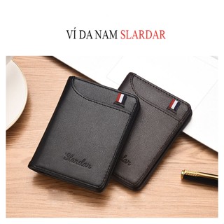  Ví da nam dáng đứng mini siêu mỏng kiểu dáng trẻ trung Slardar V321 
