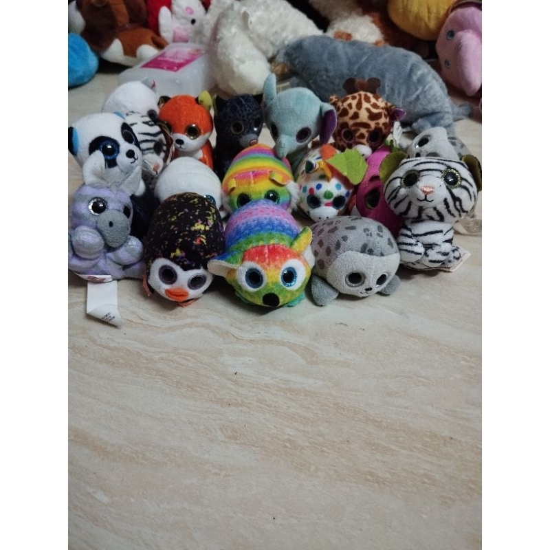 Gấu bông tem ty mắt thủy tinh size khoảng 5cm