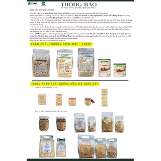 Hạt điều hữu cơ Chapi Đồng Thuận Việt Organic