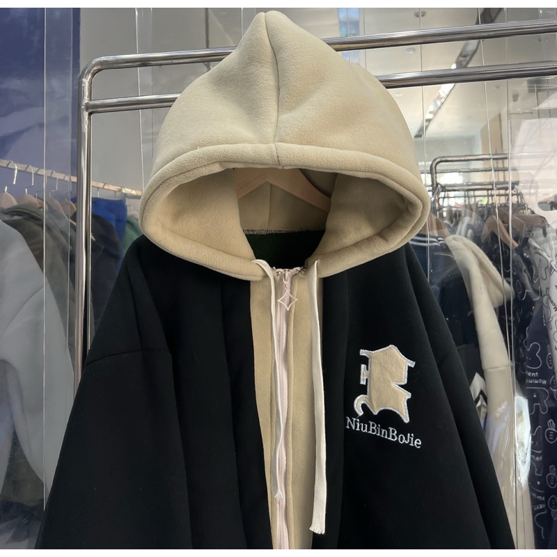 Áo khoác nỉ lông cừu NIUBIN
