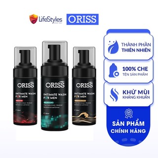 Dung dịch vệ sinh dạng bọt Oriss dành cho nam, hương thơm nam tính, lưu hương 24h