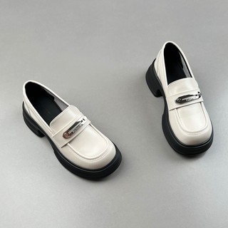 Giày Oxford nữ da cao cấp đế 5cm Jo14 (Form to)