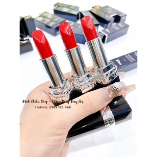 Son dior 999 rouge màu đỏ matte - full size full box - hàng pháp