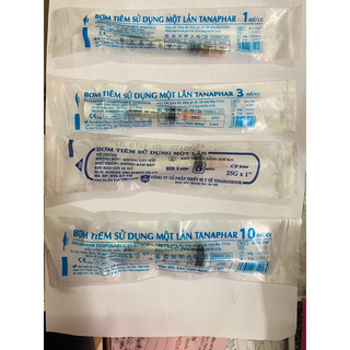 Combo ống tiêm 1ml 3ml 5ml 10ml