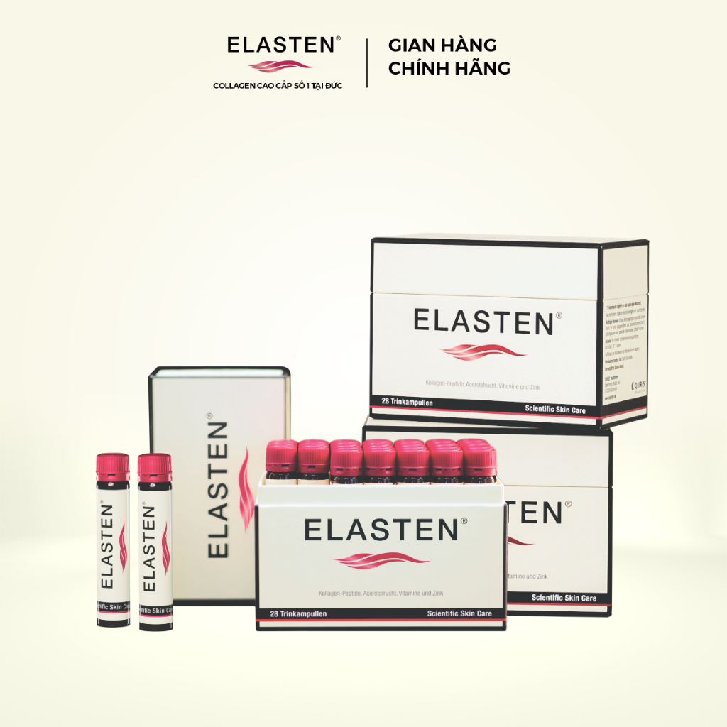 Collagen Elasten - Bộ 3 Hộp (1 liệu trình) Giúp Da Căng Mịn, Chống Lão Hóa, Tóc Chắc Khỏe 84