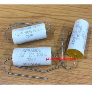 Tụ Sprague 1uf 400v 400v1uf, Tụ không phân cực 1uf 400v