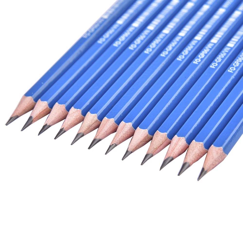 Combo 12 Bút chì gỗ 2B Flexoffice FO-GP06/VN