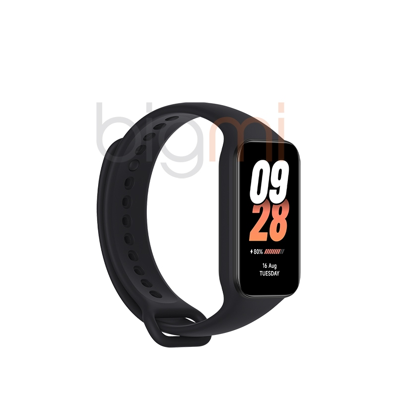 Vòng đeo tay thông minh Mi Band 8 Active - Hàng chính hãng Việt Nam màu hồng/màu đen