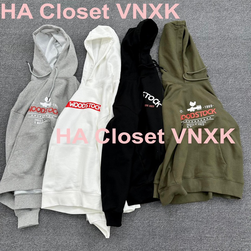 Hoodie Unisex Nam Nữ Xuất Hàn Auth