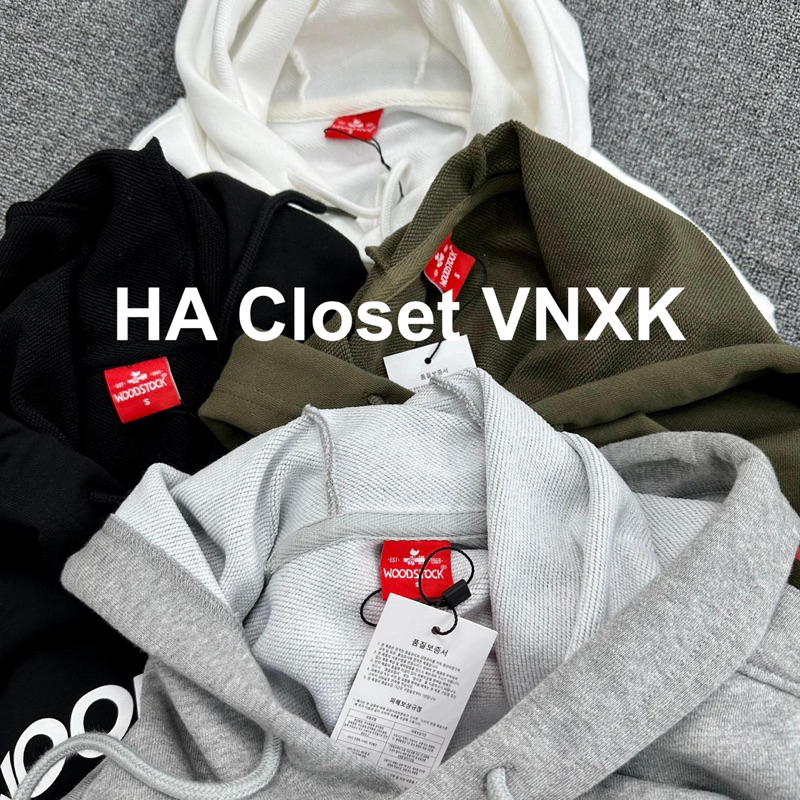 Hoodie Unisex Nam Nữ Xuất Hàn Auth