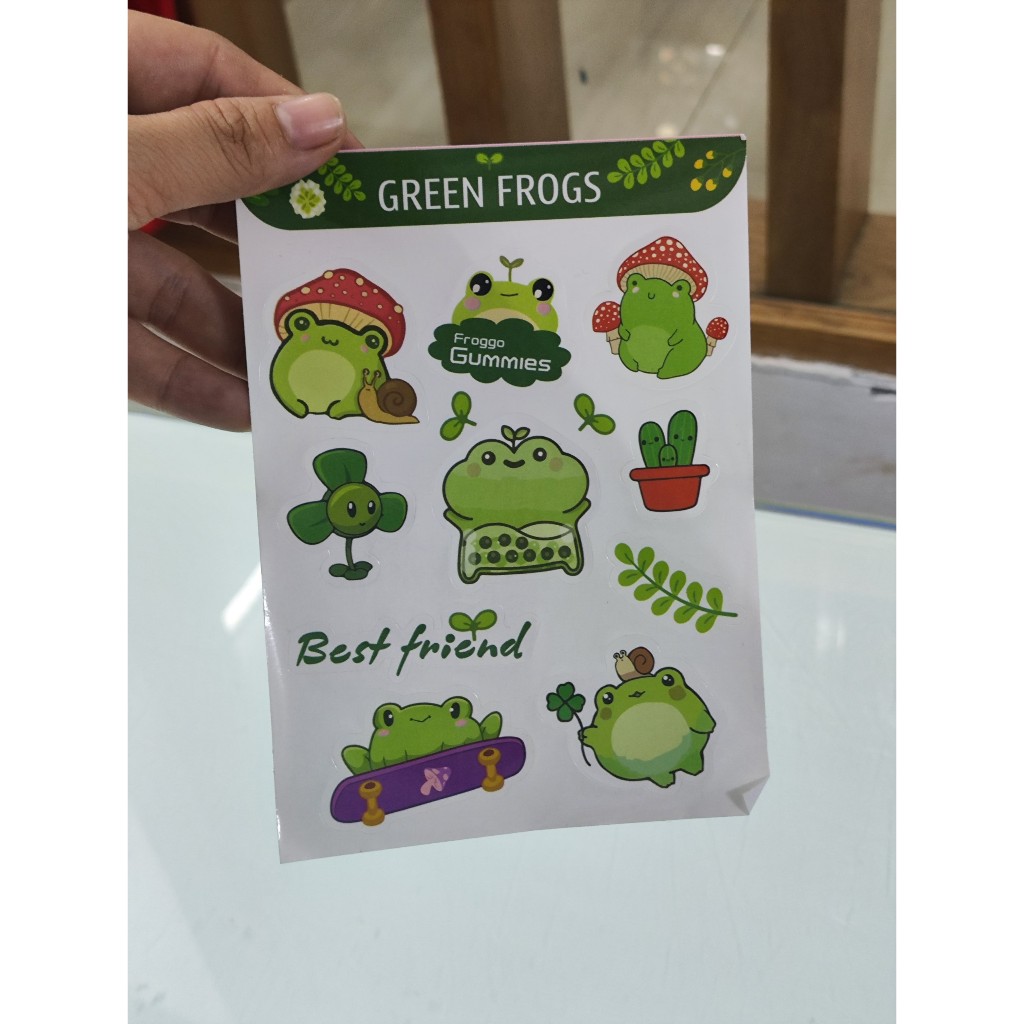 Sticker cute có decal dán tặng kèm khi mua đơn hàng từ 50k