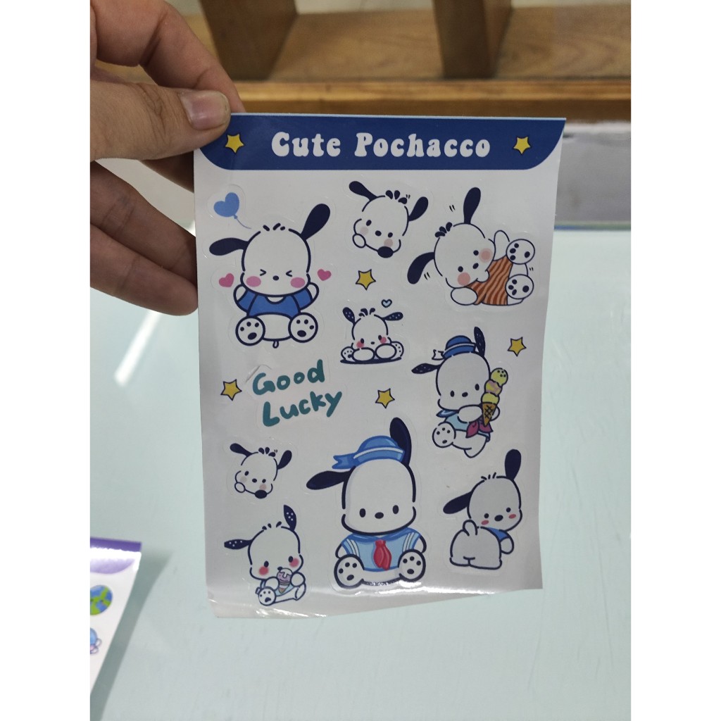 Sticker cute có decal dán tặng kèm khi mua đơn hàng từ 50k